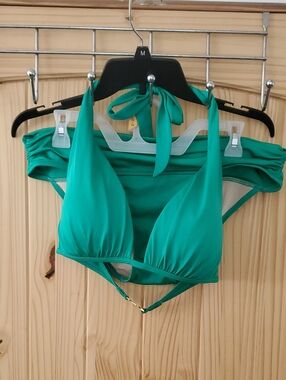 Vintage Victoria Secret Green Bikini